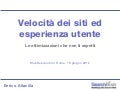 Velocità dei siti ed esperienza utente, le ottimizzazioni che non ti aspetti