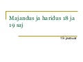 Majandus ja kultuur (18-19 saj) ja Venestusaeg