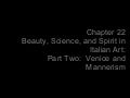 Venice and mannerism