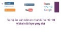 Venäjän sähköinen markkinointi  10 yleisintä kysymystä