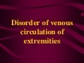 Venous insufficiency
