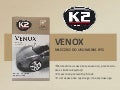 K2 Gold Venox mleczko do usuwania rys, oksydacji, smug, przywraca lsniacy polysk i gladkosc lakieru, nadaje sie do nakladania recznego i mechanicznego, nie zawiera silikonu, nie brudzi plastikow, nie przegrzewa lakieru