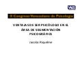 Ventajas de ser psicólogo psicografia vals-oct2010-v1