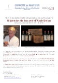 Vente exceptionnelle de grands crus au Fouquet's samedi 26 novembre 2011
