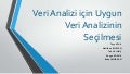 Veri̇anali̇zi̇