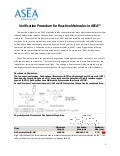 Verification of reactive_molecules_in_asea