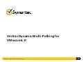 Veritas Dynamic Multi-Pathing for VMware 6