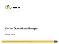 Veritas Operations Manager 4 and Veritas Operations Manager Advanced
