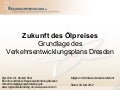 Verkehrsentwicklungsplan Dresden 2025