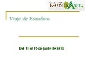 Viaje de Estudios
