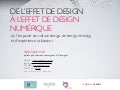 De l’effet de design à l’effet de design numérique