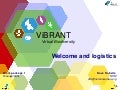 Welcome and logistics