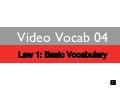 Video Vocab 04 - Law 1: Basic Legal Terms