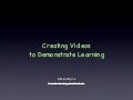 Video Creation In The Classroom