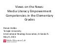 Views on the News: Media Literacy Empowerment Competencies in the Elementary Grades