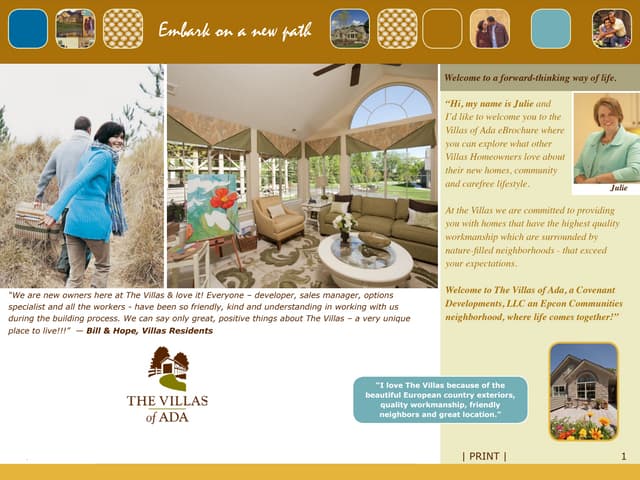 Villas Of Ada Condominium eBrochure