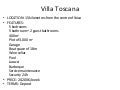 Villa Toscana