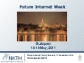 Future Internet Week  Budapest