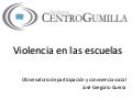 Violencia en las escuelas