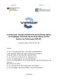 Abschlussbericht des Projekts Viprof