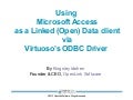 Exploiting Linked (Open) Data via Microsoft Access