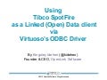 Using Tibco SpotFire (via Virtuoso ODBC) as Linked Data Front-end