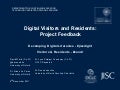 Digital Visitors and Residents: Project Feedback
