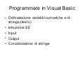 Visual Basic, Equazioni Sec Grado