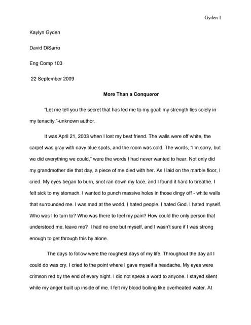 graduation essay ideas