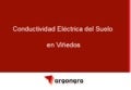 Viticultura conductividad eléctrica del suelo