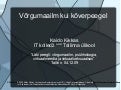 Virtuaalmaailm kui kõverpeegel
