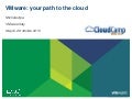 VMware: your path to the cloud
