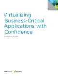V mware white paper  virtualizing business-critical applications with confidence