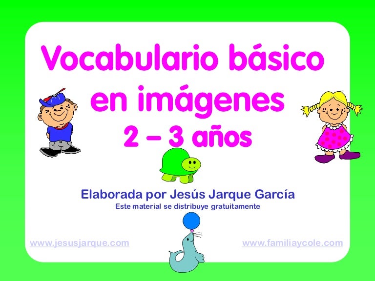 VOCABULARIO BÁSICO