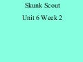 Vocabulary u 6 w 2