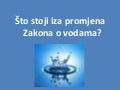 Vodena mafija izmijenila zakon o vodama