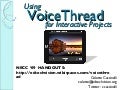 Using VoiceThread for Interactive Projects