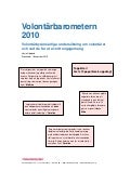Volontärbarometern 2010