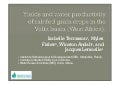 Yields and water productivity of rainfed crops in the Volta basin (West Africa)