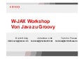 Von Java Zu Groovy