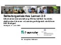 Dr. Josephine Hofmann: Selbstorganisiertes Lernen 2.0