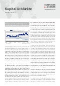Kapital & Märkte: Aktuelle Informationen aus dem Kapitalmarkt - Januar 2013