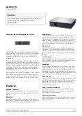 Sony VPL-CX155