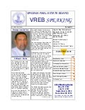 Virginia Real Estate Board Newsletter Spring 2012