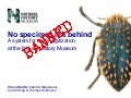 No specimen (software) left behind