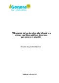 Vulneración de los derechos laborales de los jóvenes y políticas públicas de empleo