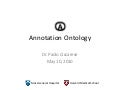 Annotation Ontology (AO)