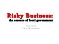 W6   making decisions in risky situations - barry quirk