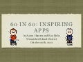Waetag: 60 in 60: Inspiring Apps