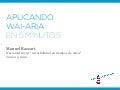 WAI-ARIA en 5 minutos